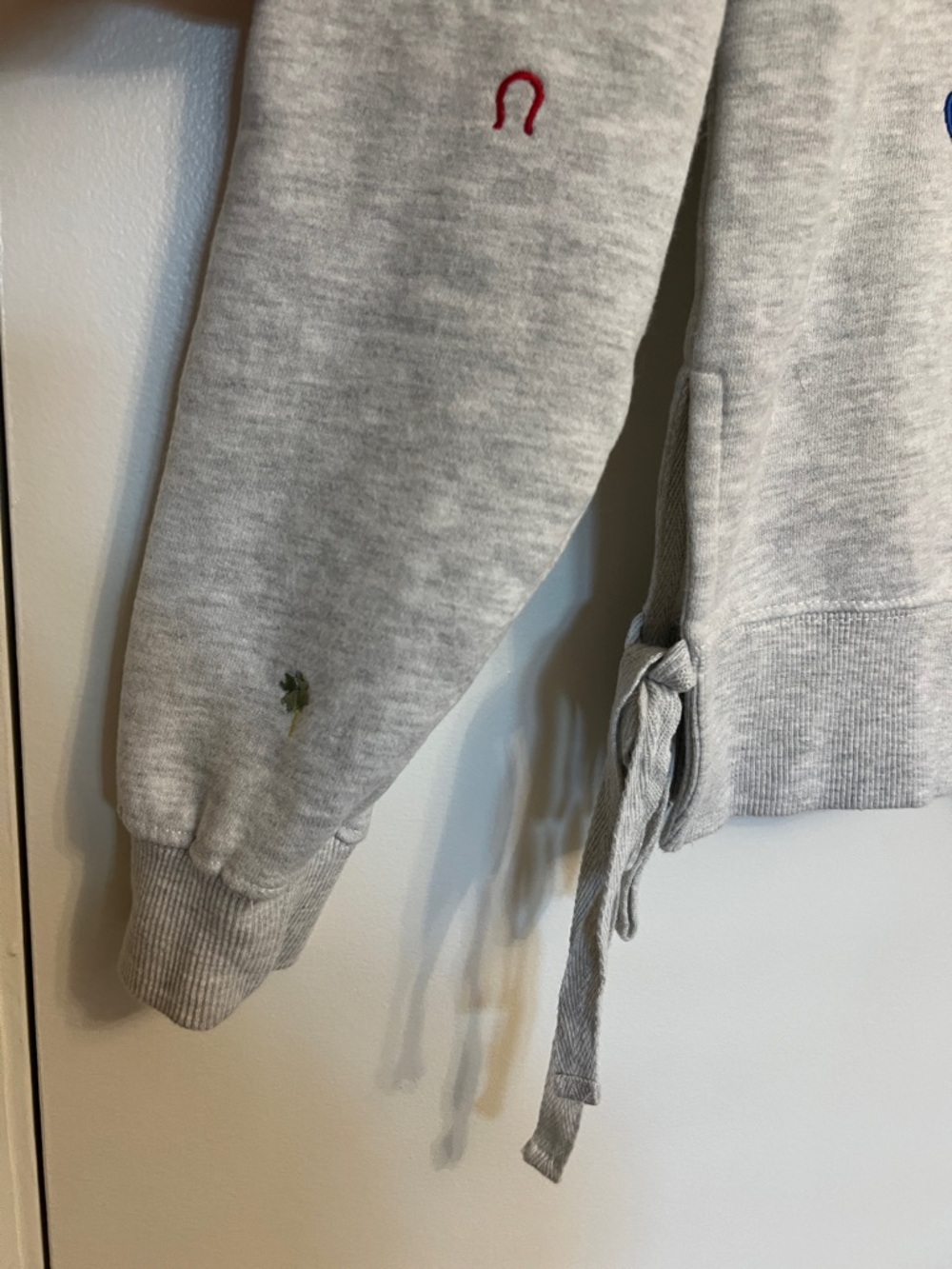 Marine Layer Nora Lucky Charms Side Tie Sweatshirt Small - Picture 4 of 12